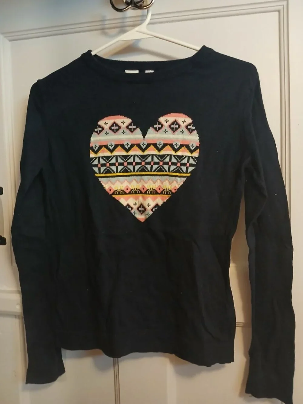 Gap Kids XXL Heart Girls Sweater